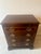 Brown Hickory American Masterpiece Collection Inlaid/Banded Mahogany Chippendale Bedside Chest Vintage For Sale - Image 8 of 13