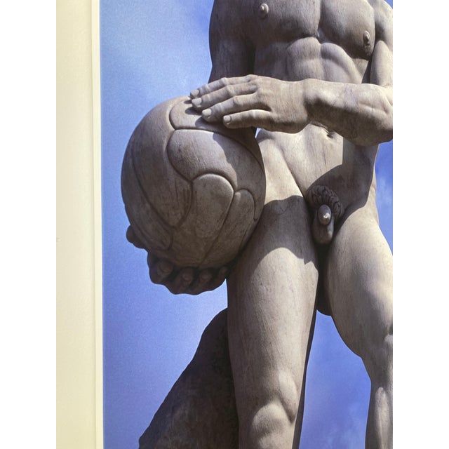 William Gray Harris Photograph on Canvas “Calciatore in Riposo" For Sale - Image 4 of 10