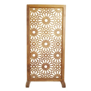 Vintage Large Moroccan Screen Panel For Sale