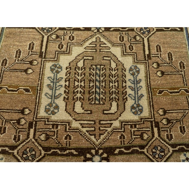 Vintage Rug 3' x 9'2" For Sale - Image 4 of 4