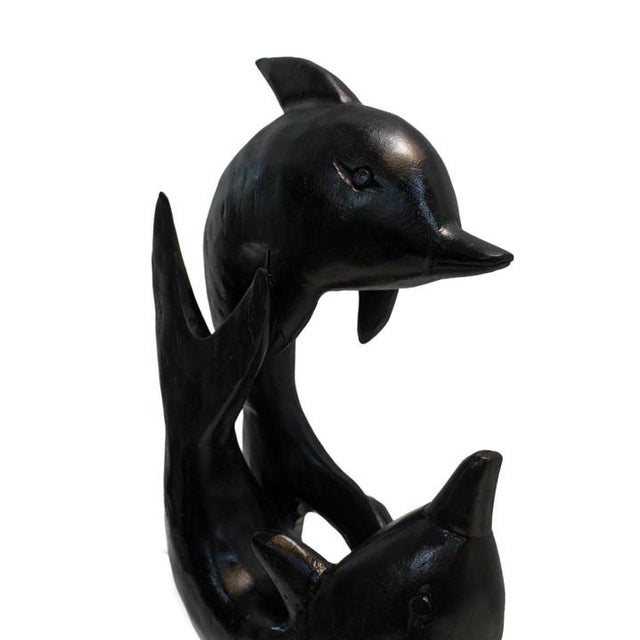 Dolphins at Play Sculpture For Sale - Image 4 of 10