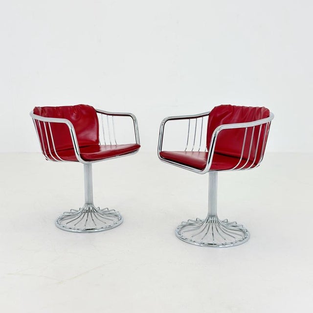 Mid-Century Cantilever Armchair by Gastone Rinaldi for Rima, Italy, 1970s For Sale - Image 9 of 18