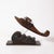 Art Deco Art Deco Anthoine Art Bois Carved Wood and Metal Seaplane Model on Stand For Sale - Image 3 of 14