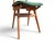 Chairs in Maple Wood and Sea Green Velvet, 1950s, Set of 6 For Sale - Image 10 of 14