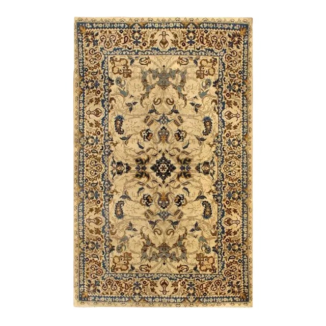 Pasargad Ivory Antique Persain Kashan For Sale