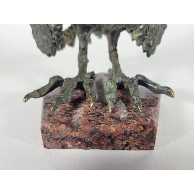 Metal Late 20th Century Chimera II Bronze by T. Ganar For Sale - Image 7 of 10