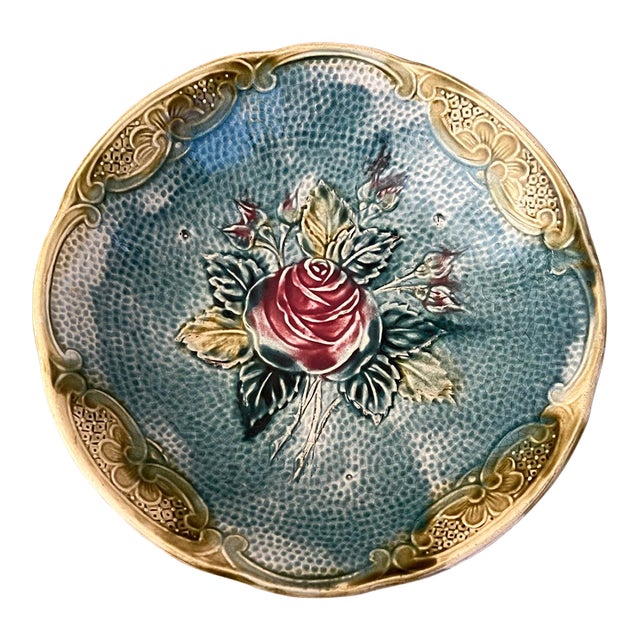Wasmuel Rose Bowl, C. 1890, Belgium For Sale