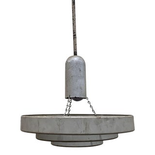 Mid-Century "Saturn" Ceiling Steel 15" Pendant by Kurt Versen, 6 Available For Sale