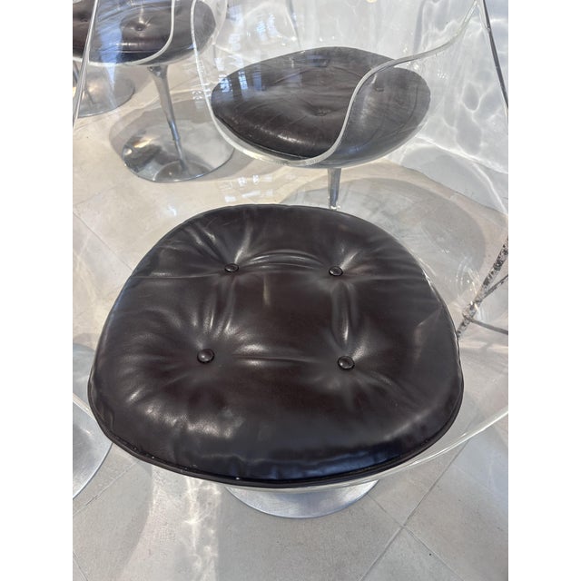 Champagne Chairs by Estelle and Erwin Laverne for Laverne International, 1950s, Set of 6 For Sale - Image 6 of 16