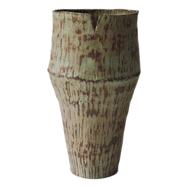 In Bloom IV Ceramic Vase by Antonia Maria For Sale