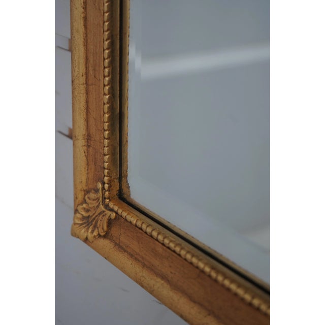 Gold Friedman Brothers Model 1496 Regency Style Gold Gilt Wall Mirror For Sale - Image 8 of 10