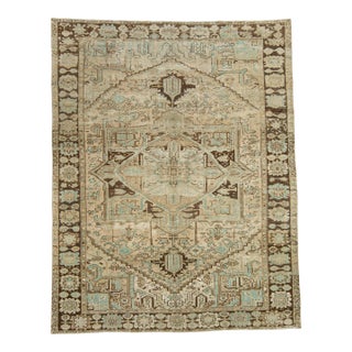 Turkish Vintage Rug 8'6" x 10'10" #17081 For Sale