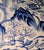 An impressive 14.5 inch Japanese underglaze Sometsuke (blue and white) porcelain charger featuring an intricate...