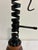 This handsome spiral candle holder is made in the style of a traditional courting candle, with a sculpted black iron coil...