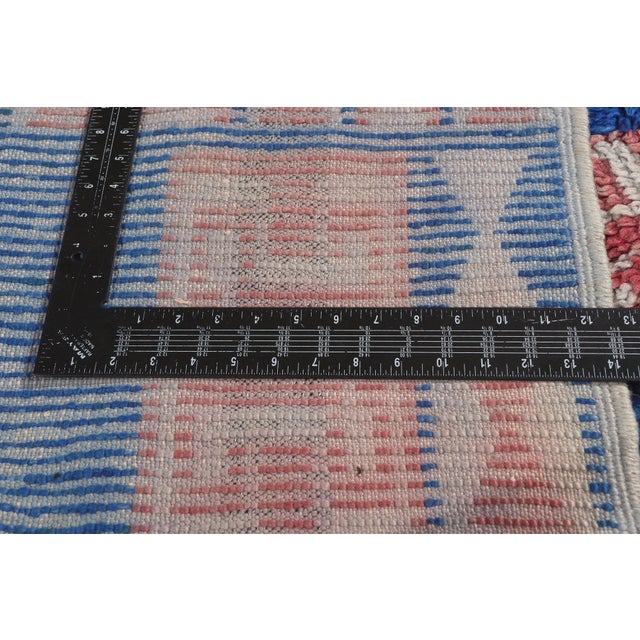 Textile Vintage Azilal Moroccan Rug, 04'02 X 07'04 For Sale - Image 7 of 10
