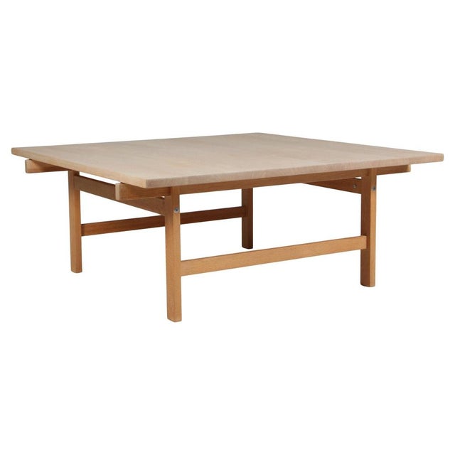 Wood Coffee Table in Oak by Hans J. Wegner for PP Møbler, 2000s For Sale - Image 7 of 7