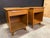 Mid-Century Modern 1950s Pair of Nightstands Attributed to Jack Van Der Molen For Sale - Image 3 of 9