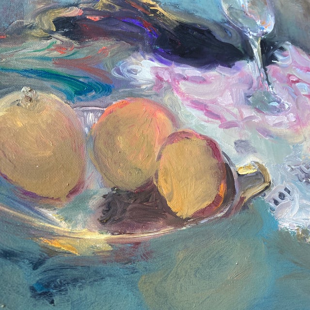 Murat Kaboulov Still Life With Wine Glass For Sale In Nashville - Image 6 of 6