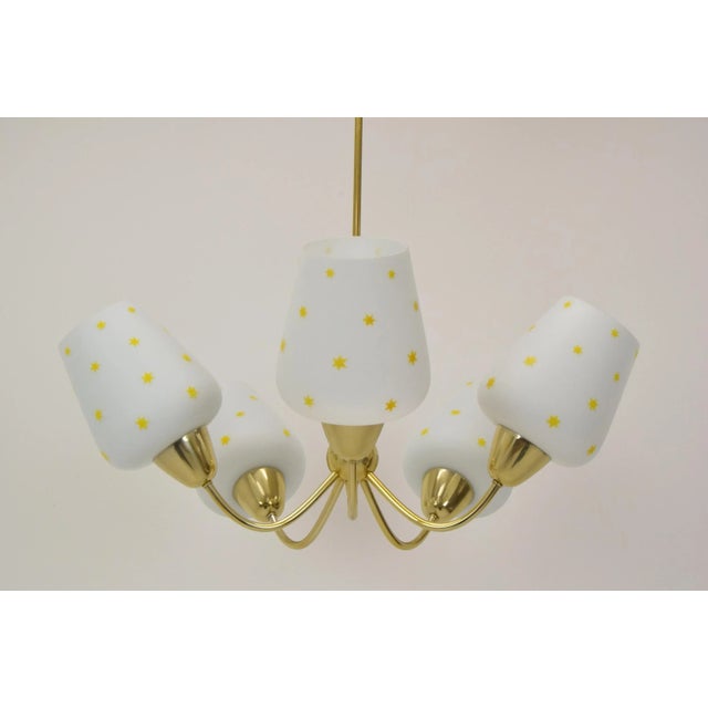 Mid-Century Chandelier, 1960s For Sale - Image 12 of 13
