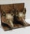 For your consideration. . . A fabulous pair of RARE Fox Head bookends, made by SARREID LTD., circa 1970. Each fox head is...