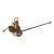 Vintage Brass Angel Candle Snuffer For Sale