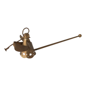 Vintage Brass Angel Candle Snuffer