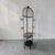 1980s 1980s Signed Phyllis Morris Beverly Hills Monumental Wrought Iron Wine & Cheese Stand, 83” For Sale - Image 5 of 11