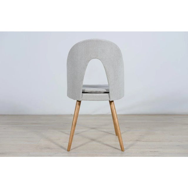 Gray Dining Chairs by Antonín Šuman for Tatra, 1960s, Set of 4 For Sale - Image 8 of 14