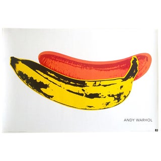 Andy Warhol Foundation Vintage Offset Lithograph Print Pop Art Poster " Banana" 1966 For Sale