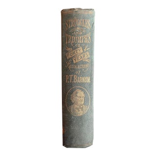1871 “Author’s Edition” of Pt Barnum’s Illustrated Autobiography. For Sale