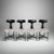 1960s Set of Four Ebonized Modenist Side Chairs For Sale - Image 14 of 18