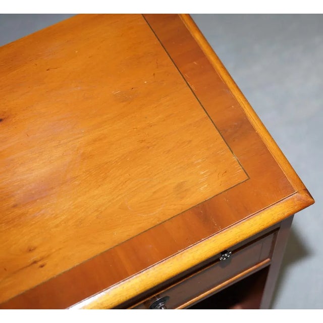 French Handmade Cheerywood Grange Paris Side or Wine Tables, Set of 2 For Sale - Image 6 of 18