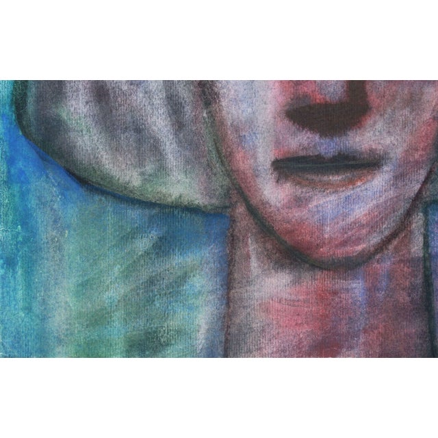 Dzidra Ezergaile, Portrait, Watercolor on Paper For Sale - Image 4 of 8