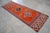 1960s Vintage Hand Knotted Primitive Turkish Runner For Sale - Image 6 of 15