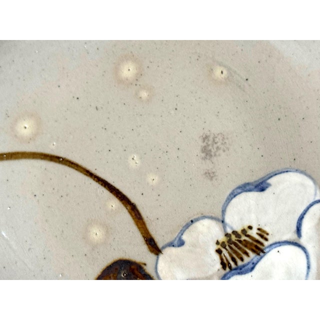 Japanese Ceramic Bowl Makuzu Kozan with Original Inscribed Box For Sale - Image 11 of 15