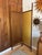 Mid century amber acrylic diamond 2 panel screen. This screen can be used as freestanding or with tension springs added to...