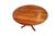 Round Danish Dining Table in Teak with Column Base, 1960s For Sale - Image 4 of 16