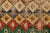 Mid-Century Modern Vintage Zeki Müren Rug With Polychromatic Diamond Patterns, From Rug & Kilim For Sale - Image 3 of 7