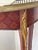 French Marquetry, Brass Gallery & Marble Top Gueridon Table, Early 20Th. C For Sale - Image 10 of 18