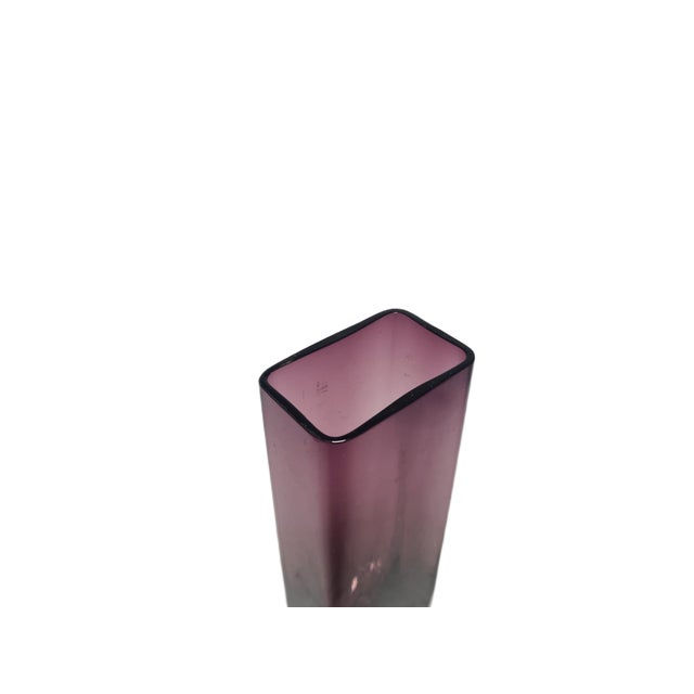 Purple Postmodern Vase, Sweden, 1970s For Sale - Image 8 of 15
