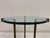 1980s Bronze and Glass Side Table by Peter Ghyczy, 1980s For Sale - Image 5 of 10