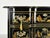 Mid 20th Century Vintage Chinoiserie Gilt Decorated Blockfront 3-Drawer Chest Et Cetera Collection by Drexel Heritage For Sale - Image 5 of 12