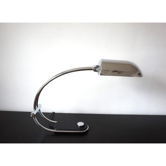 Vintage Chrome Table Lamp by Egon Hillebrand for Hillebrand Lighting, 1970s For Sale - Image 14 of 18