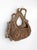 Mid 20th Century Vintage Woven Vine Wall Basket For Sale - Image 5 of 10