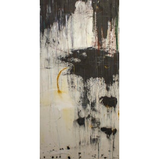 "Inundated Pestilence" Original Contemporary Mixed-Media Abstract Painting by Brian Jerome For Sale