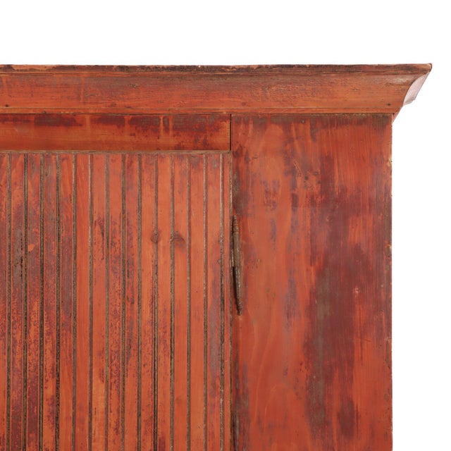 Swedish Provincial Painted Armoire / Cupboard, Late 19th C. For Sale In Greensboro - Image 6 of 8