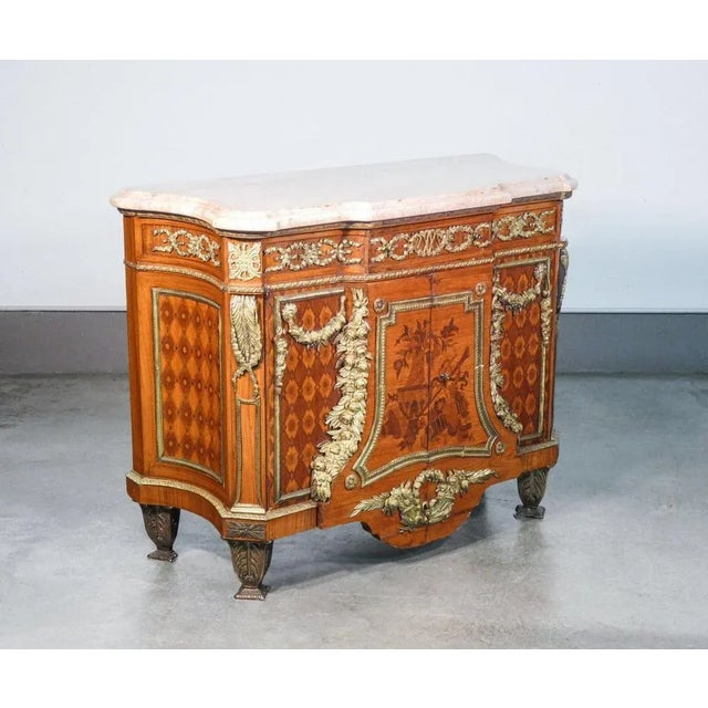 Louis XV Riesner Model Dresser For Sale - Image 3 of 11