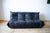 Black Black Togo Living Room Set in Dubai Leather by Michel Ducaroy for Ligne Roset, Set of 5 For Sale - Image 8 of 18