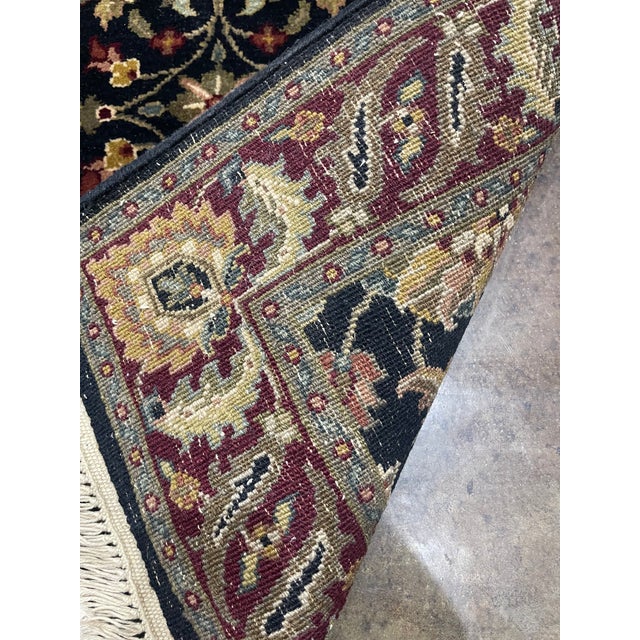 1990s Handwoven Indian Persian Design Area Rug 2'7" X 8'0" For Sale In Dallas - Image 6 of 7