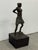 Design Plus Gallery presents a Late 20th Century Female Bronze Figure Sculpture. The sculpture has plinth base that is...